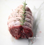 Salt, Pepper, Rosemary and Garlic Marinated Boneless Lamb Leg (price per 250g)