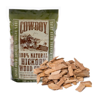 Cowboy 100% Natural Hickory Wood Chips (750g Net)(inc gst)