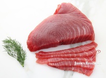 Fresh Sashimi Grade Yellow Fin Tuna Portion Approx 220-250g (price per Portion)