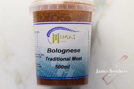 Mimas Foods Traditional Meat Bolognese 500ml