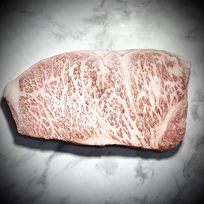 Iwate A5 BMS12 Japanese Black Wagyu Sirloin (price per Whole Steak)